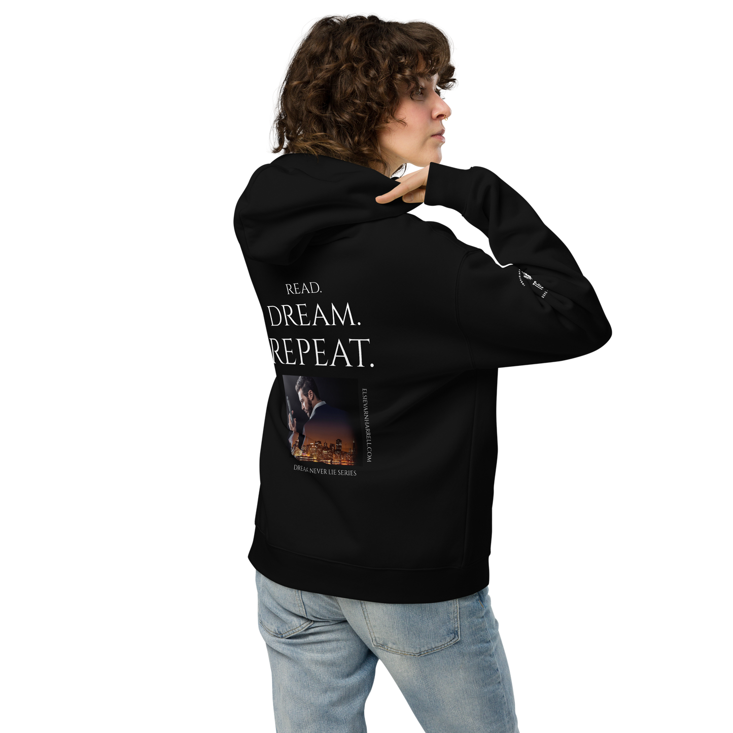 Read. Dream. Repeat. Unisex Oversized Hoodie